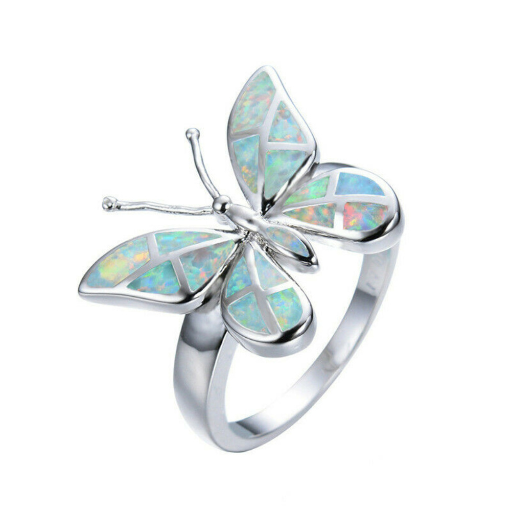 Sterling Opal Butterfly